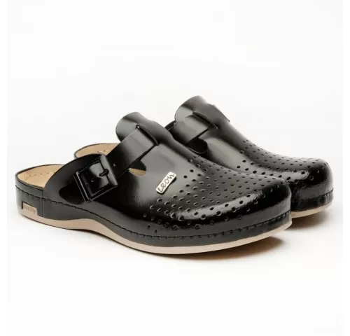 2-Saboti-medicali--din-piele--pentru-barbati--Leon-700M--negru