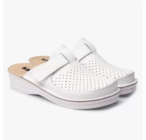 23-Saboti-medicali--de-dama--din-piele--Leon-263-Bakkar--alb-mat