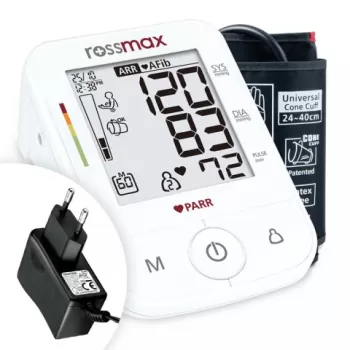 Tensiometru digital automat Rossmax, pentru brat - X5, adaptor cadou-1