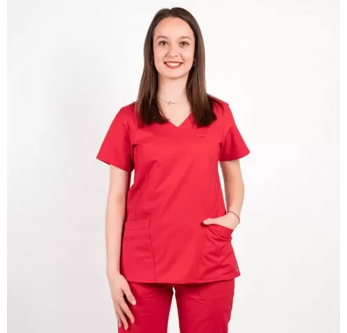 20-Bluza-medicala-Lotus-Flex--stretch--rosu--CVC-NP4