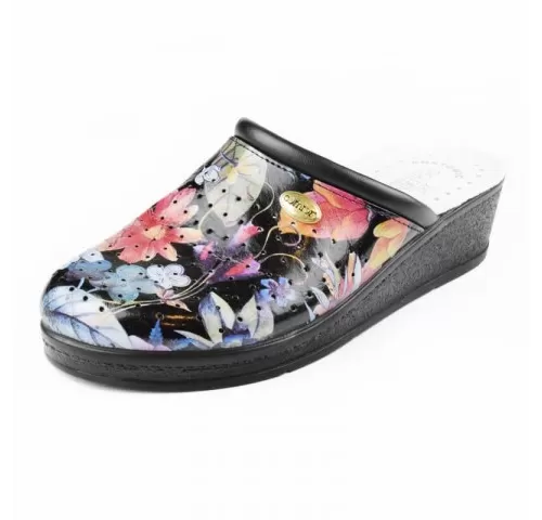 8-Saboti-medicali-din-piele--cu-imprimeu-Fantasia-3---Goldenfit-707-L