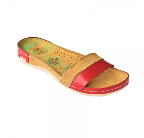 12-Saboti-dama--de-vara--din-piele--Leon-990--rosu