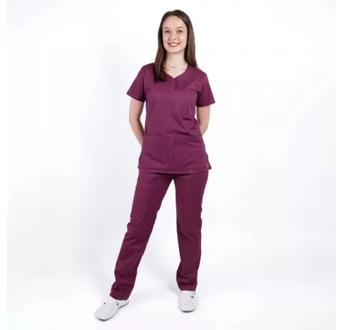 21-Costum-medical-Lotus-Flex--stretch--wine--CVC-NP3-CVC-SP2