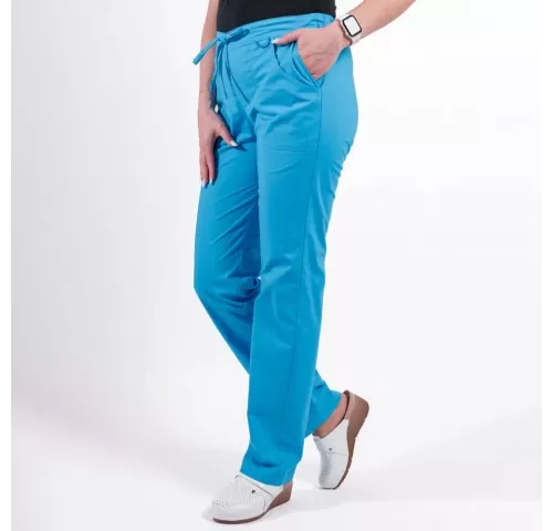 8-Pantaloni-medicali-Lotus-Flex--stretch--cu-elastic-si-snur--albastru-deschis--CVC-SP2