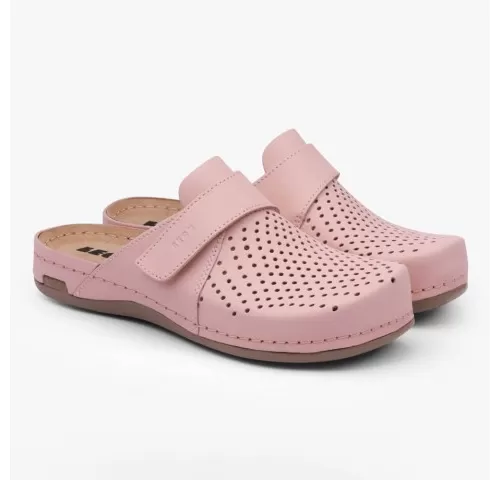 6-Saboti-medicali-Leon-970-Bakkar--de-dama--din-piele--roz-mat